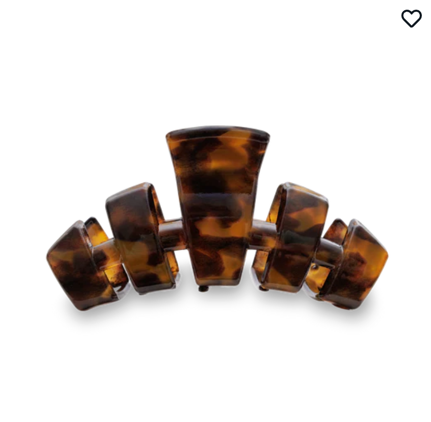 Classic Tortoise Medium Claw Clip