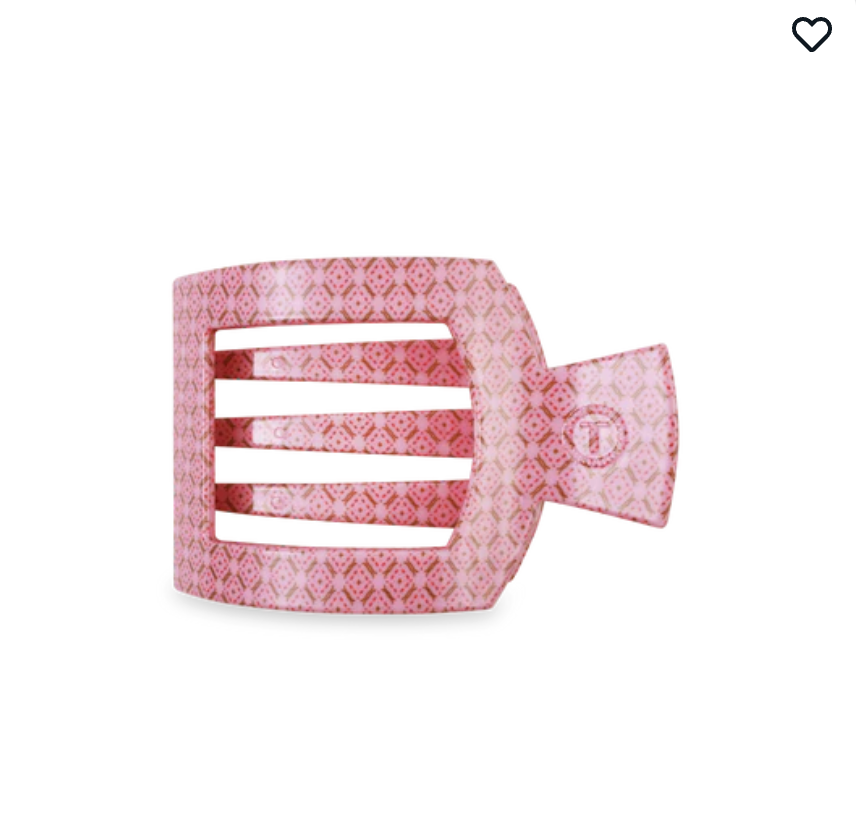 Laura Park Berry Cozy Medium Flat Square Clip