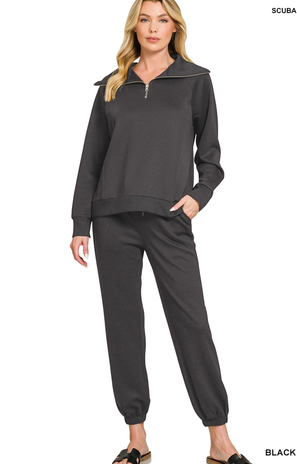 The Luxe Lounge Set In Black