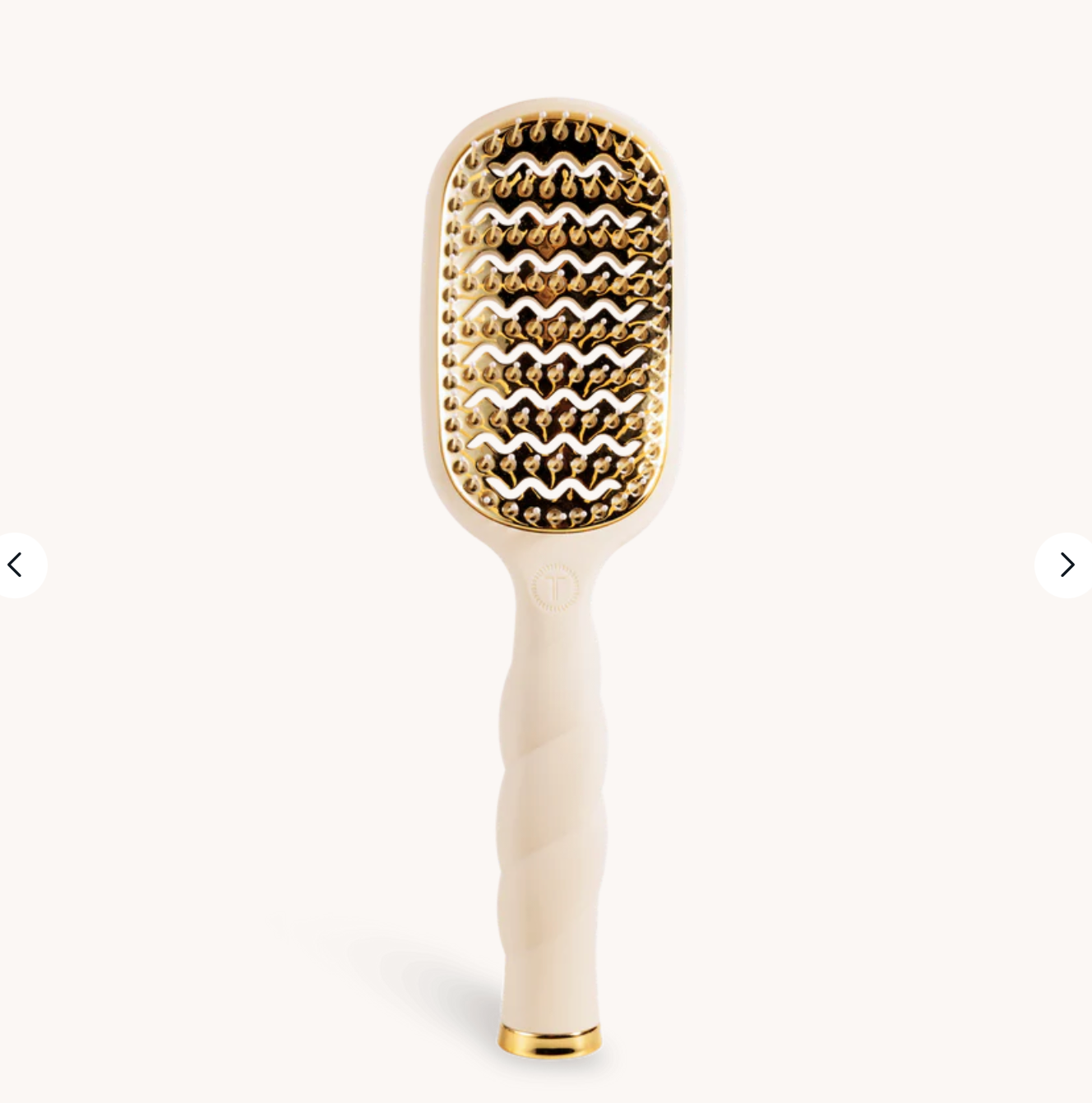 Vented Hair Brush In Tan