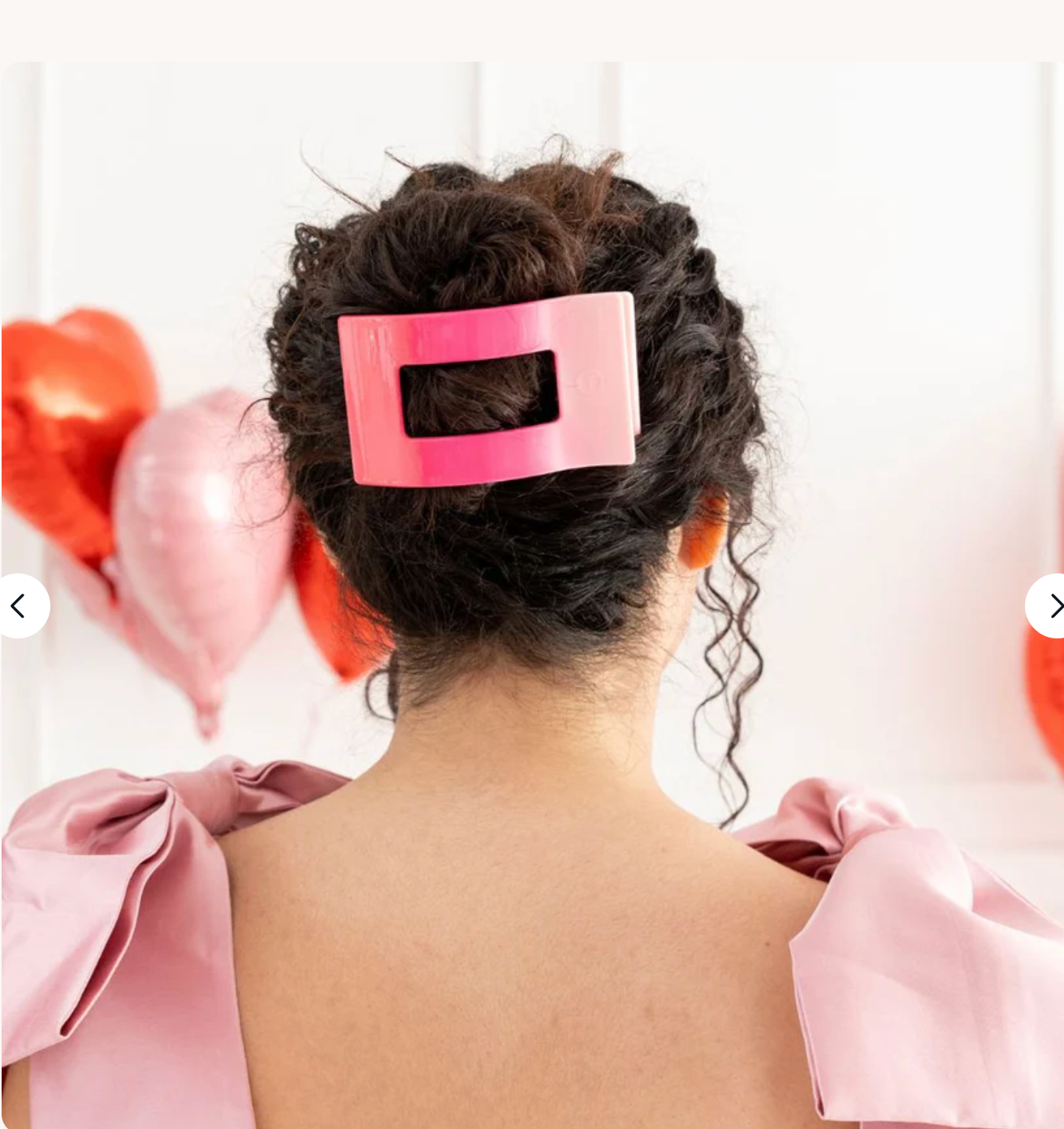 Kiss + Tell Large Flat Rectangle Clip