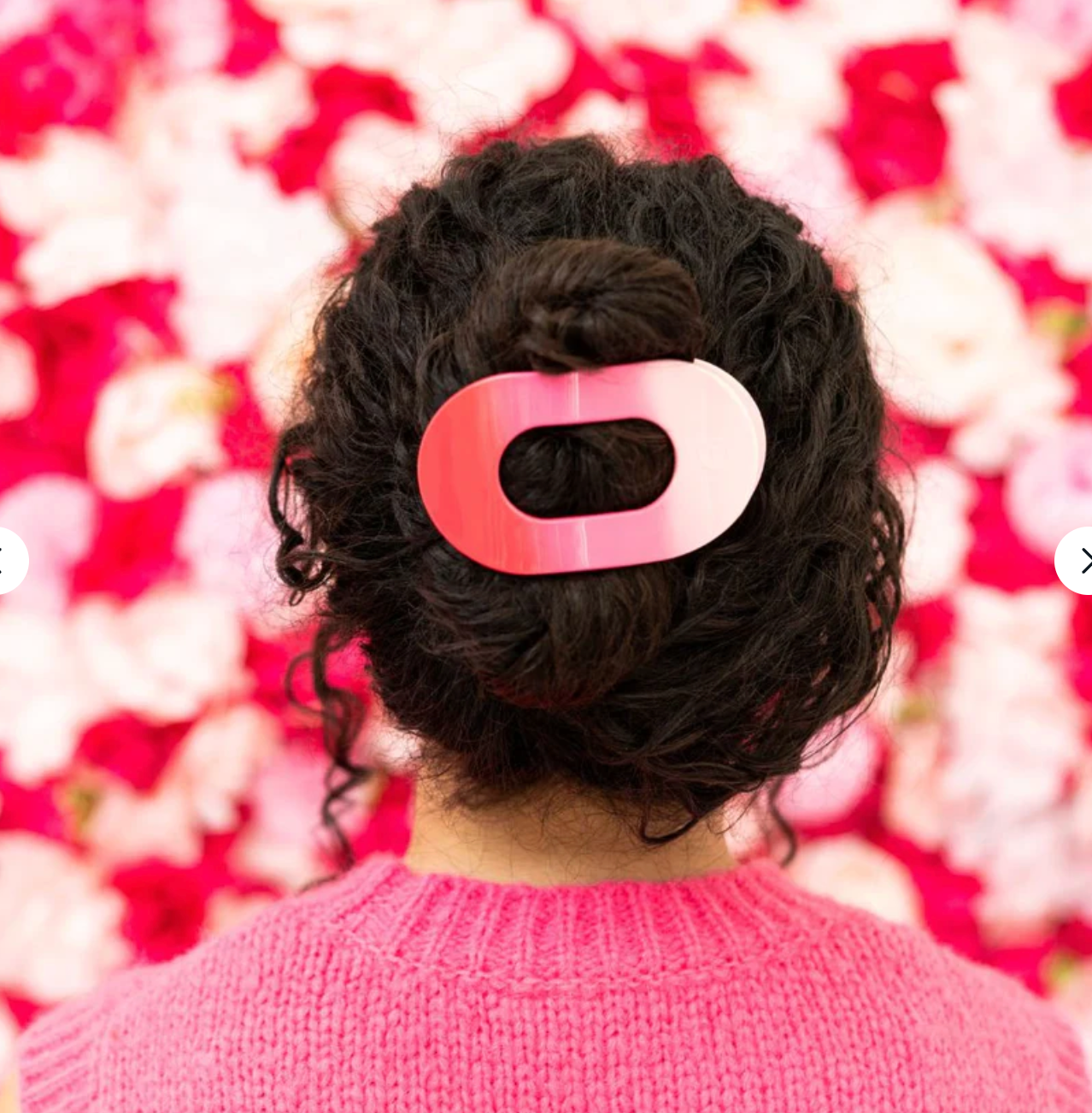 Kiss + Tell Large Flat Round Clip