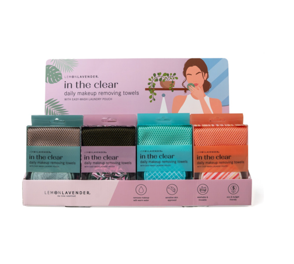 In The Clear Makeup Removing Towels