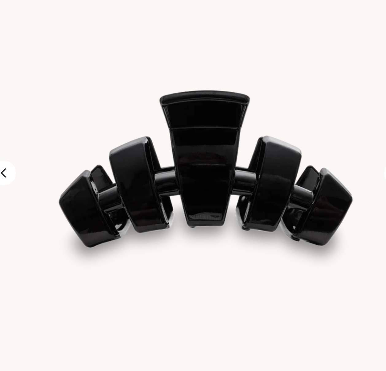 Classic Jet Black Medium Claw Clip