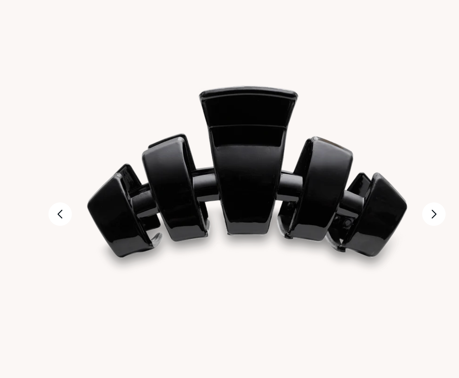 Classic Jet Black Large Claw Clip