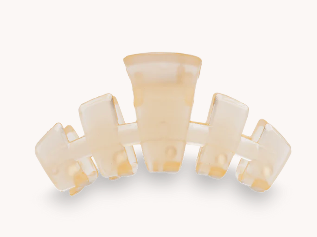 Almond Beige Tiny Hair Clip