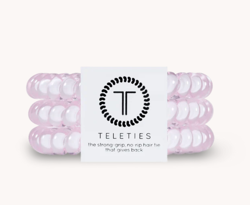 Rose Water Pink Small Teleties