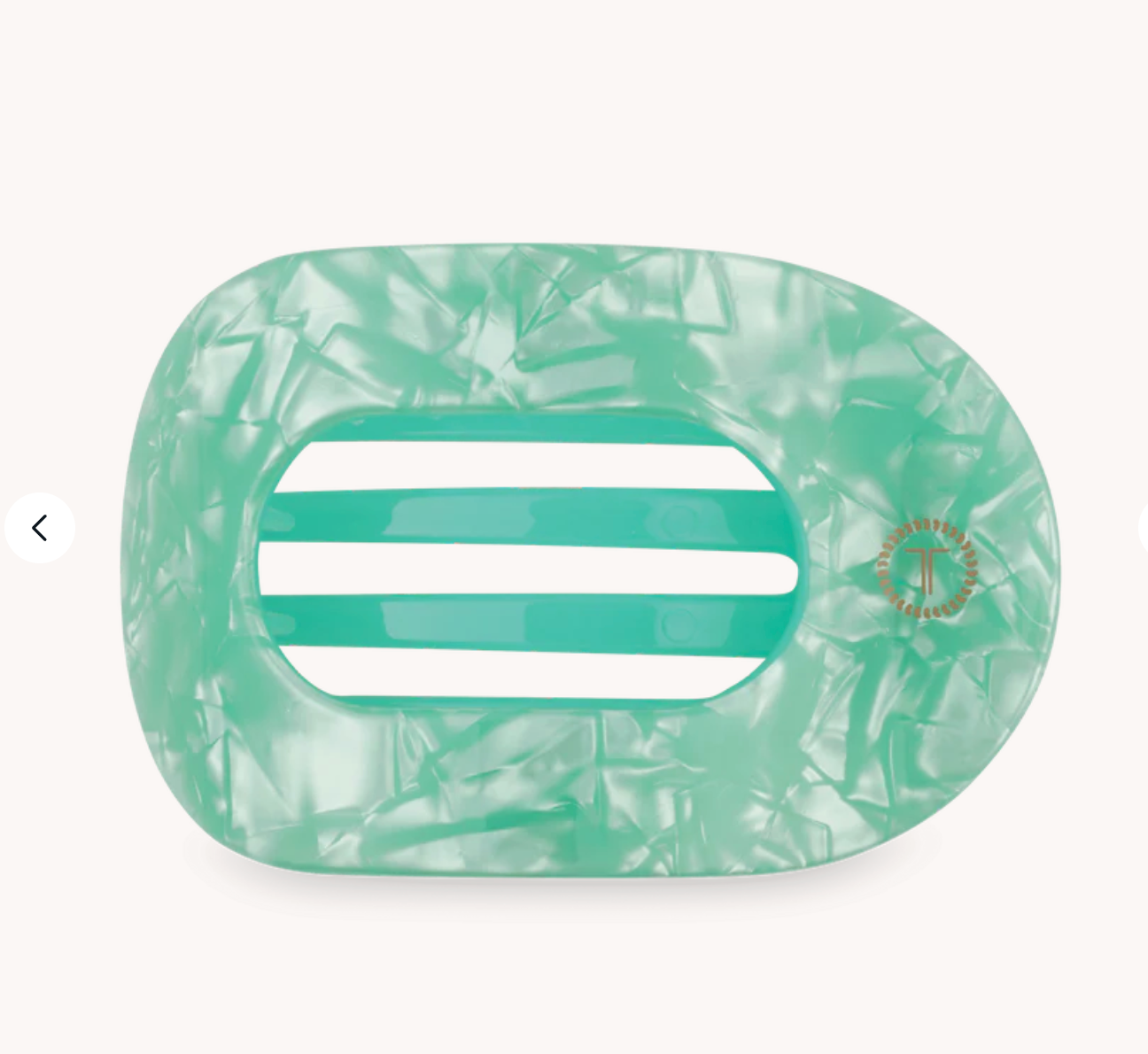 Spring Splash Large Flat Round Clip