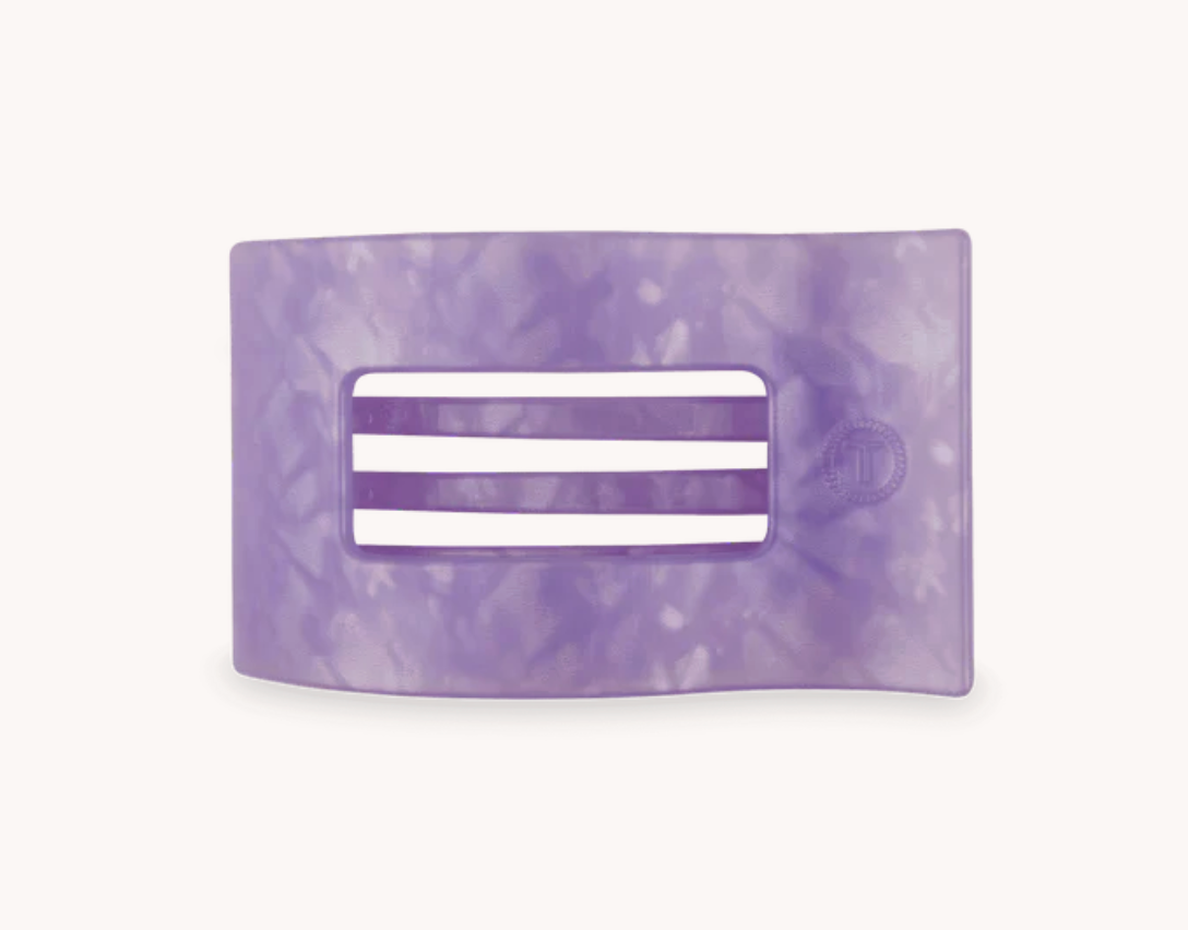Lavender Mist Medium Flat Rectangle Clip