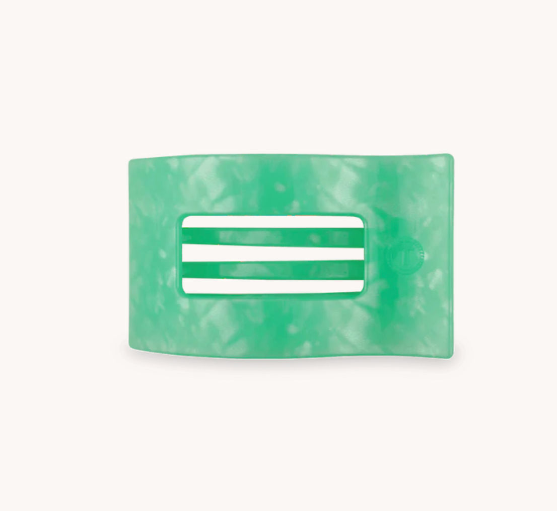 Spring Splash Medium Flat Rectangle Clip