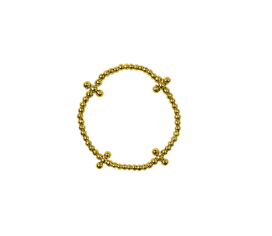 The Cross Cluster Bracelet