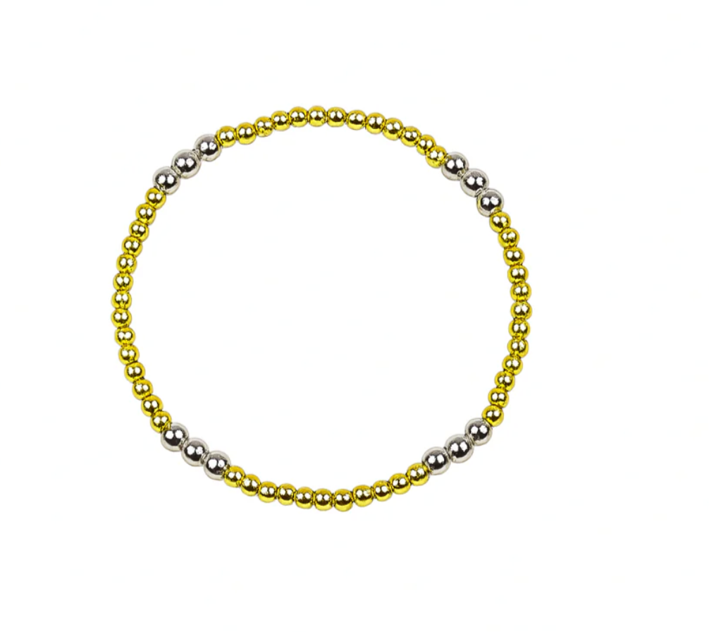 The Caroline Bracelet in Silver/Gold