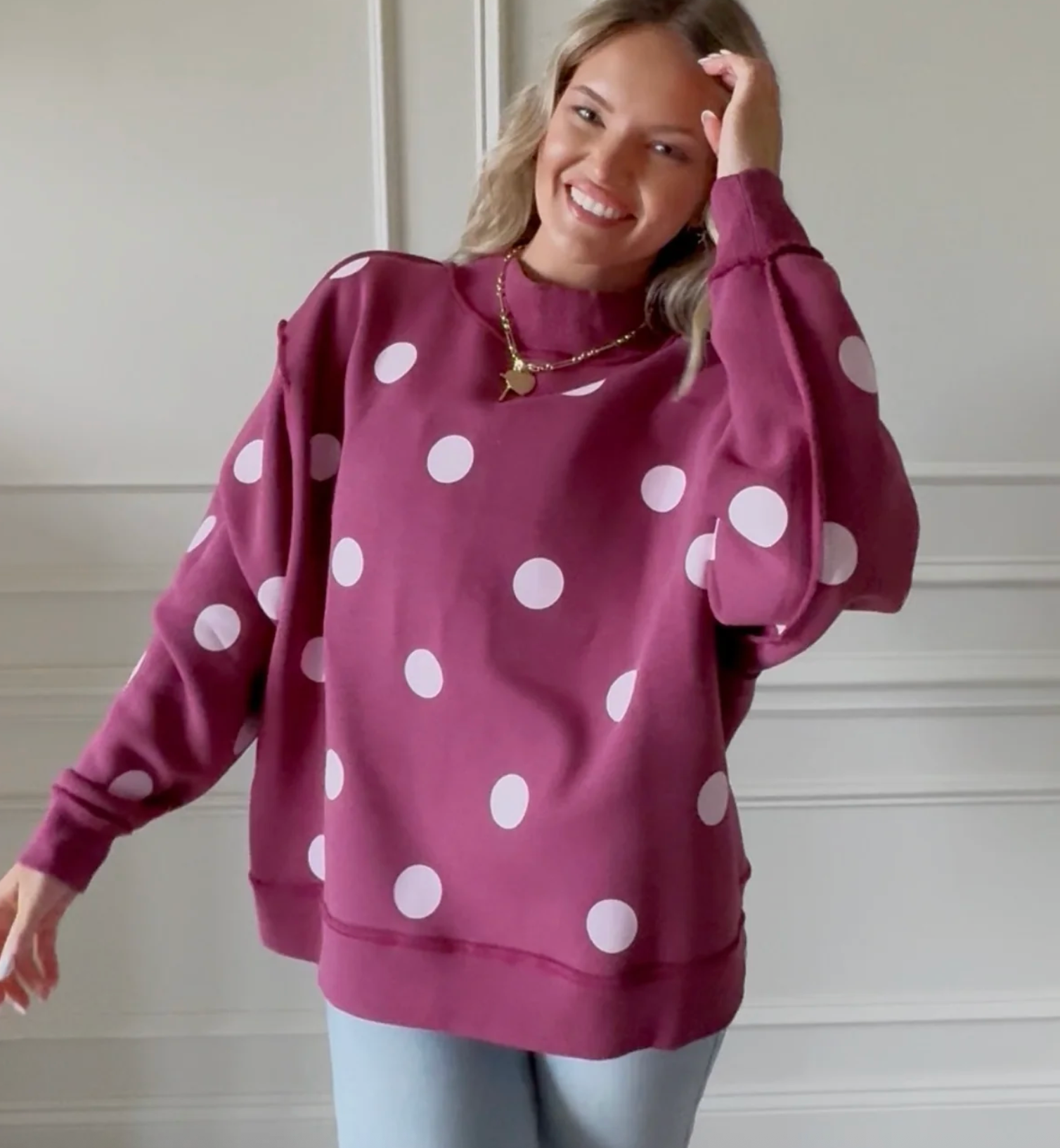 Praise God Reversible Mockneck