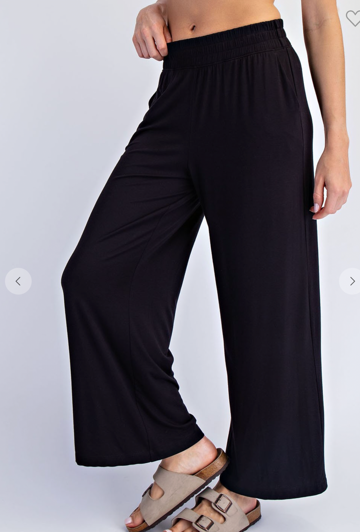 Calm + Cozy Pants in Black