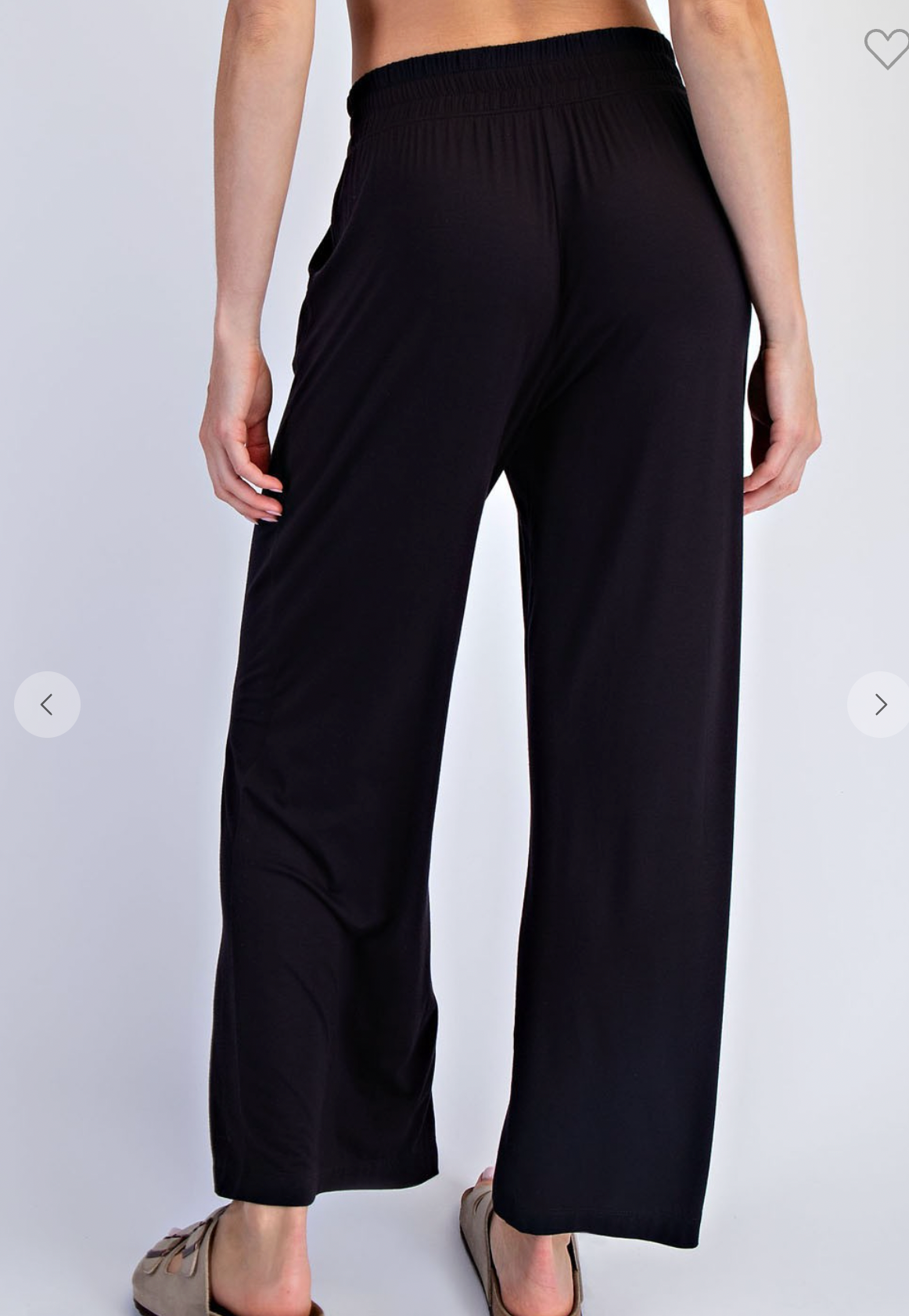 Calm + Cozy Pants in Black