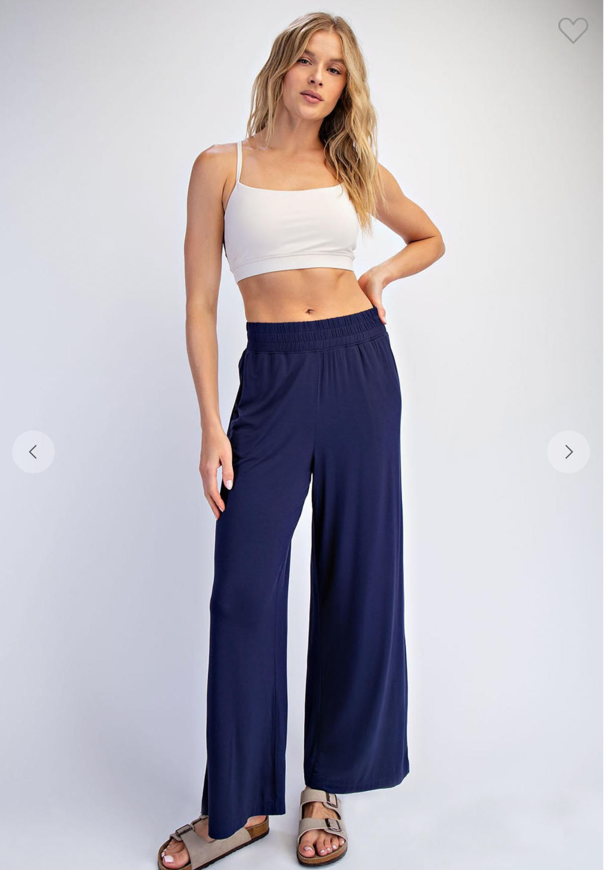 Calm + Cozy Pants in Navy