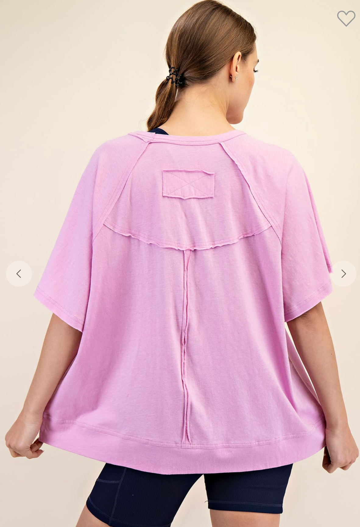 Core Comfort Tee In Mauve