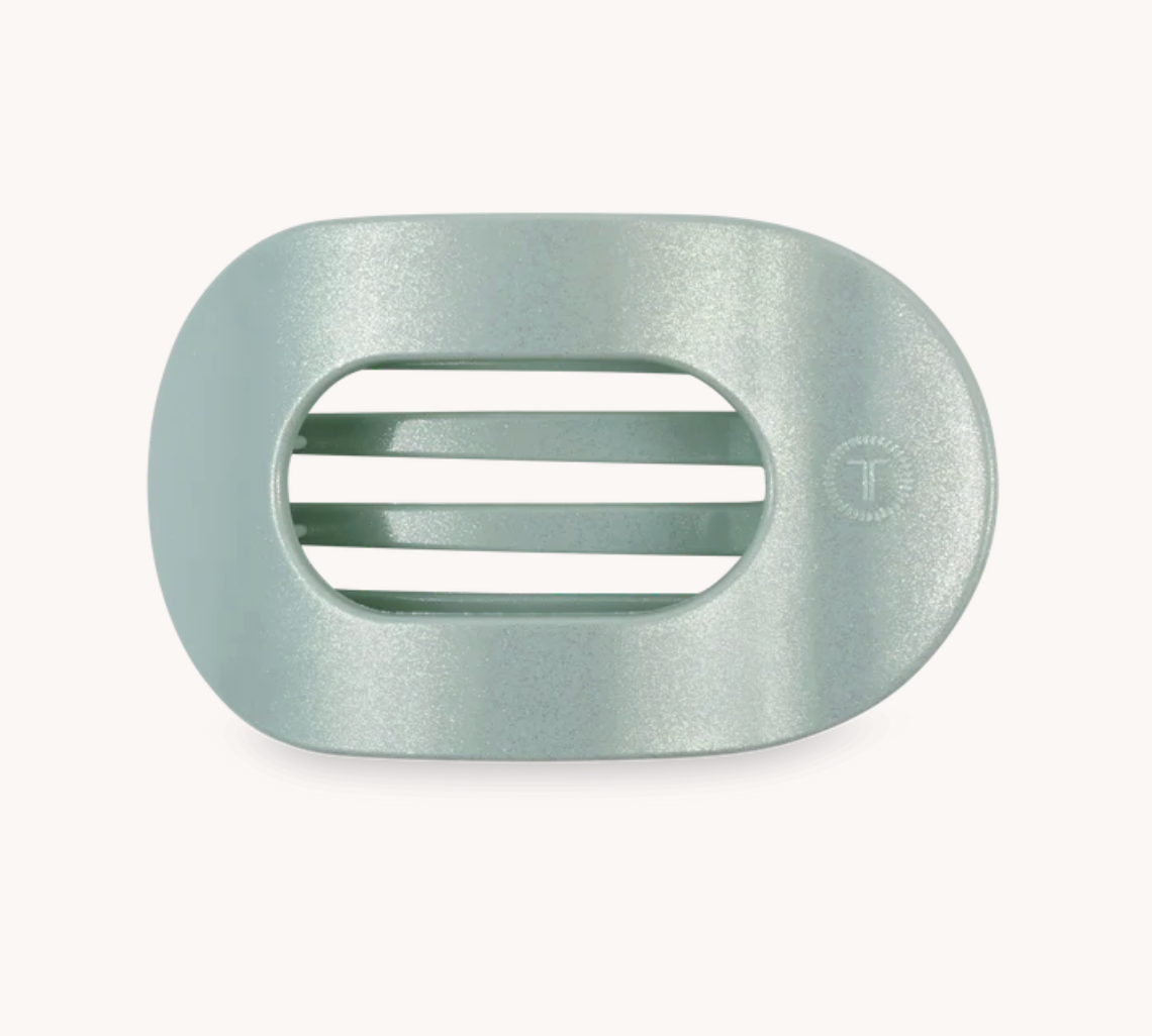 Dew Drop Medium Flat Round Clip