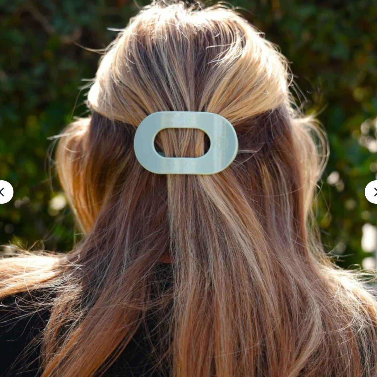 Dew Drop Tiny Flat Round Clip