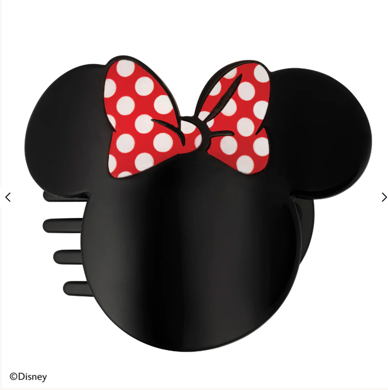 Minnie Mouse Shape Large Flat Round Clip