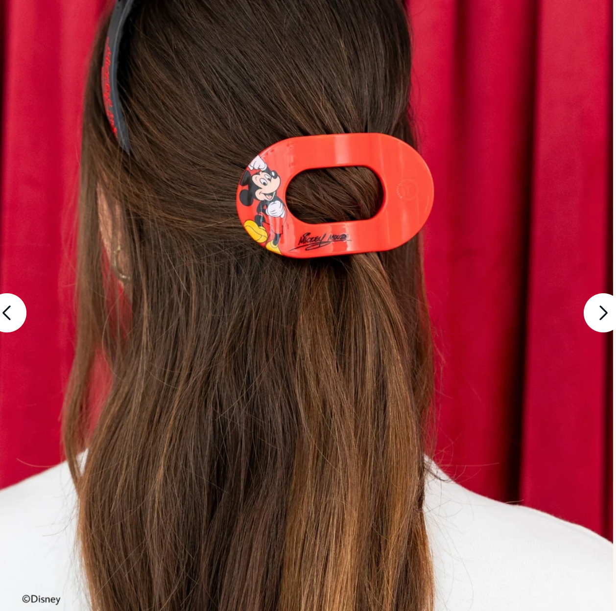 Mickey Mouse Medium Flat Round Clip