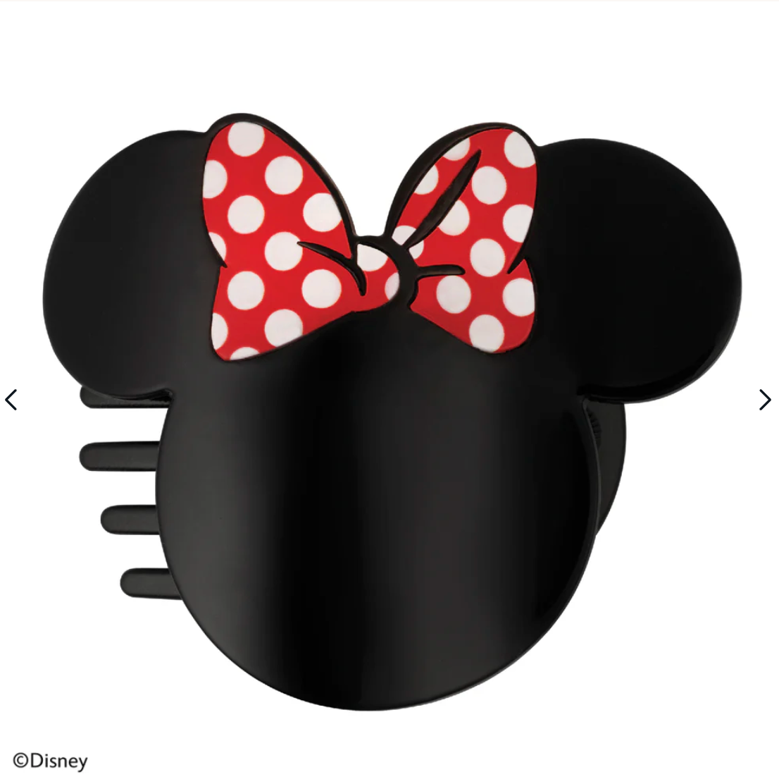 Minnie Mouse Shape Small Flat Round Clip
