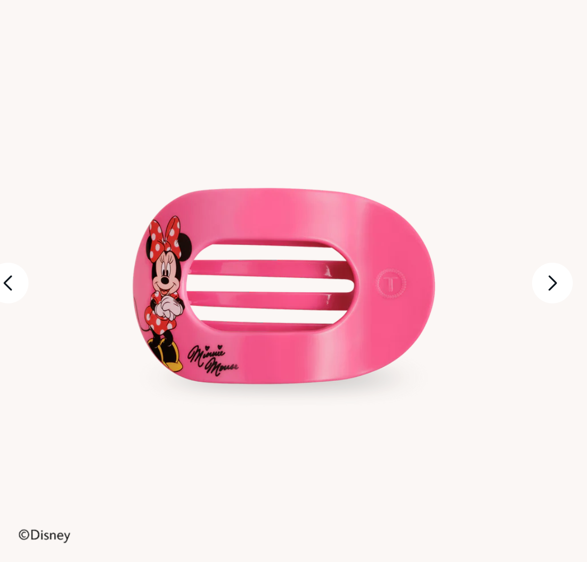 Minnie Mouse Small Flat Round Clip