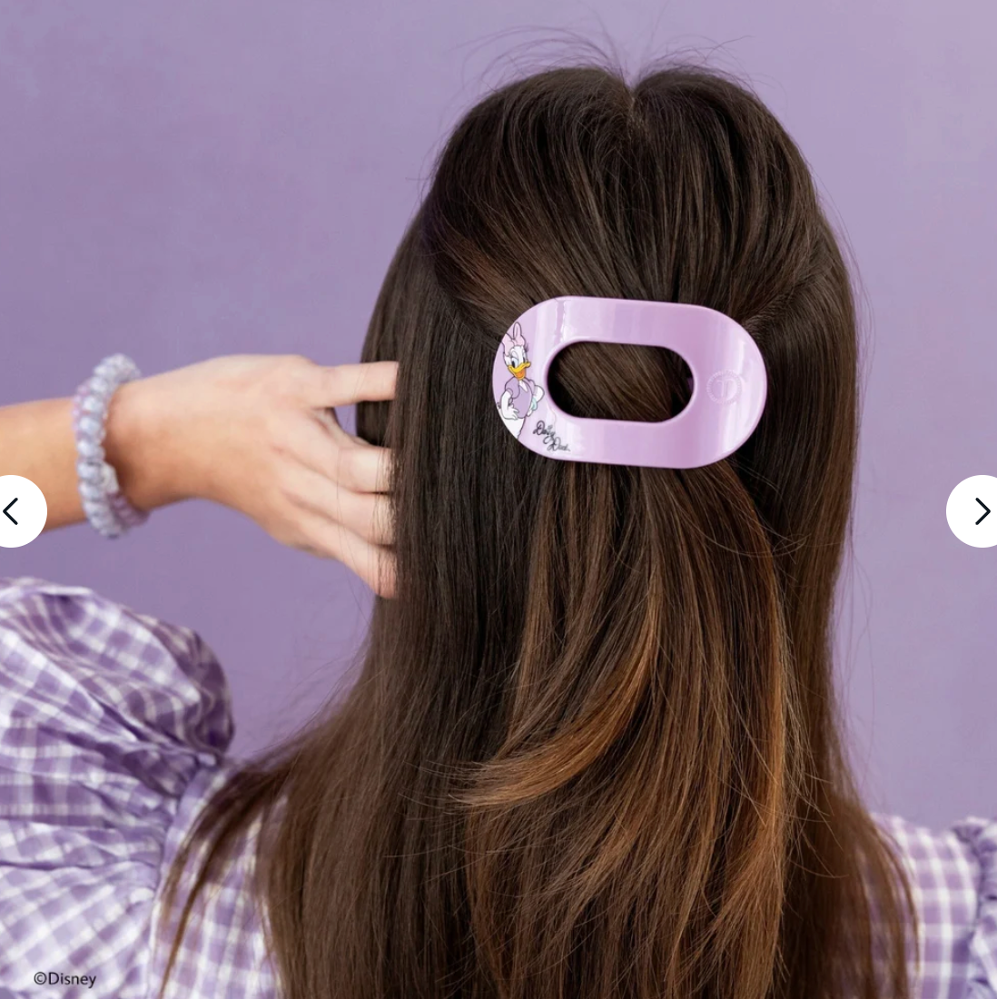 Daisy Duck Small Flat Round Clip