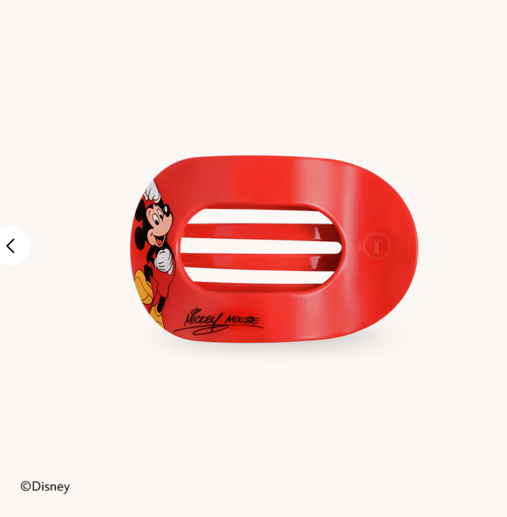 Mickey Mouse Small Flat Round Clip