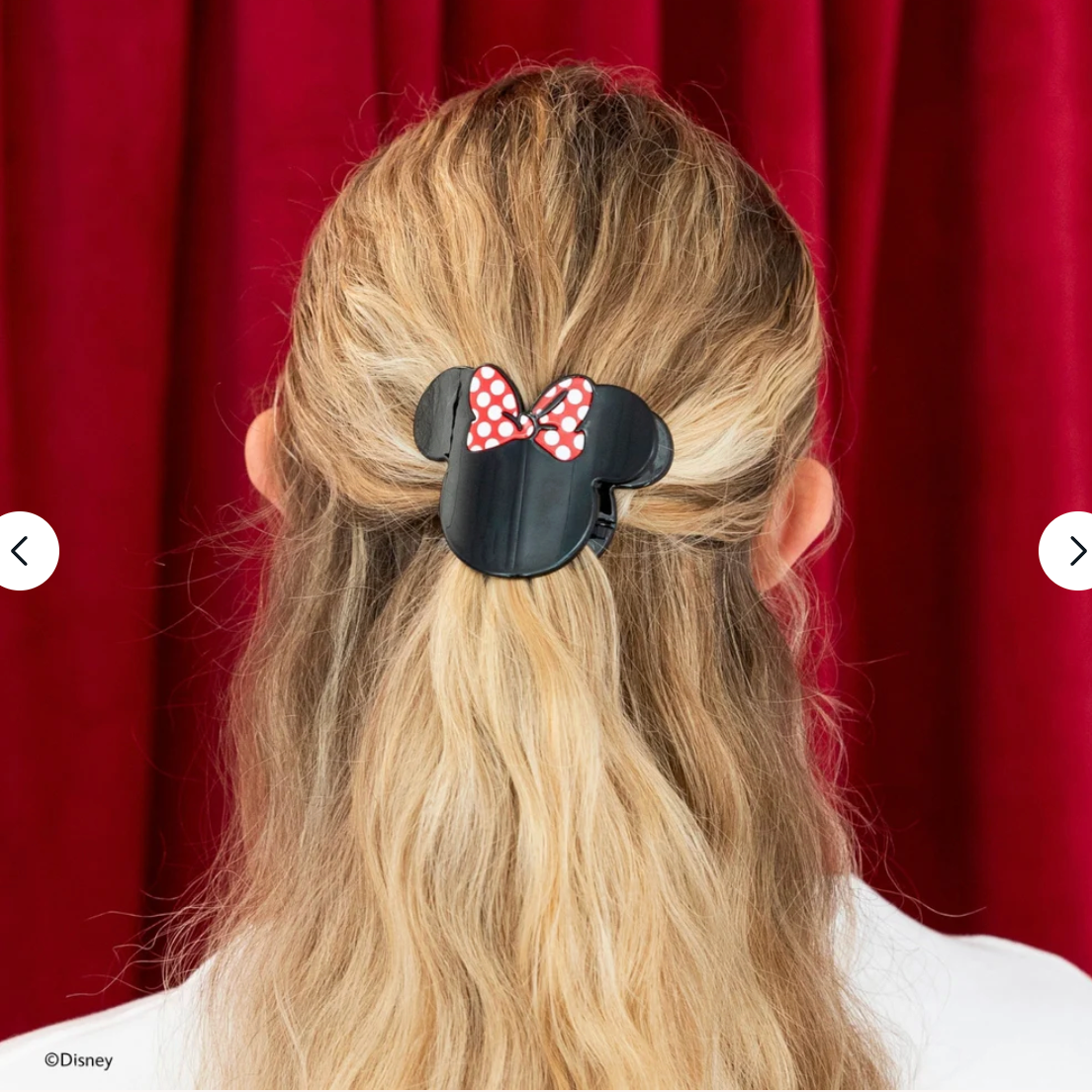 Minnie Mouse Shape Tiny Flat Round Clip