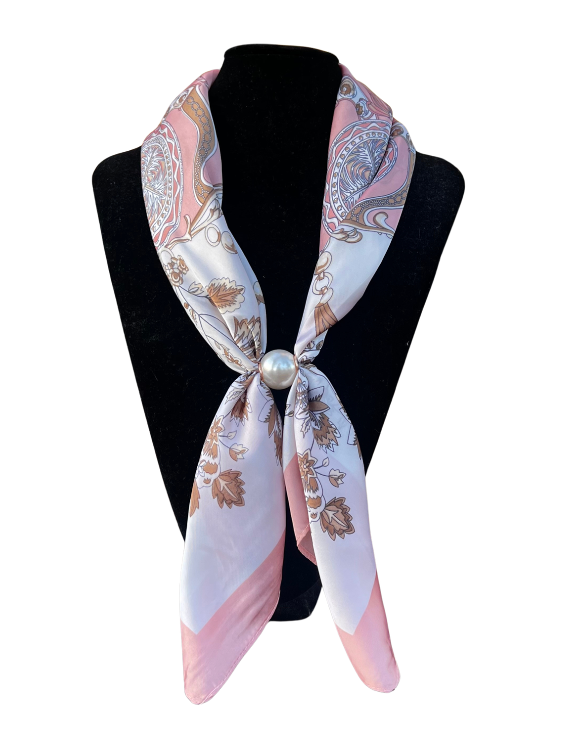 Pink Daydream Magnetic Scarf Necklace