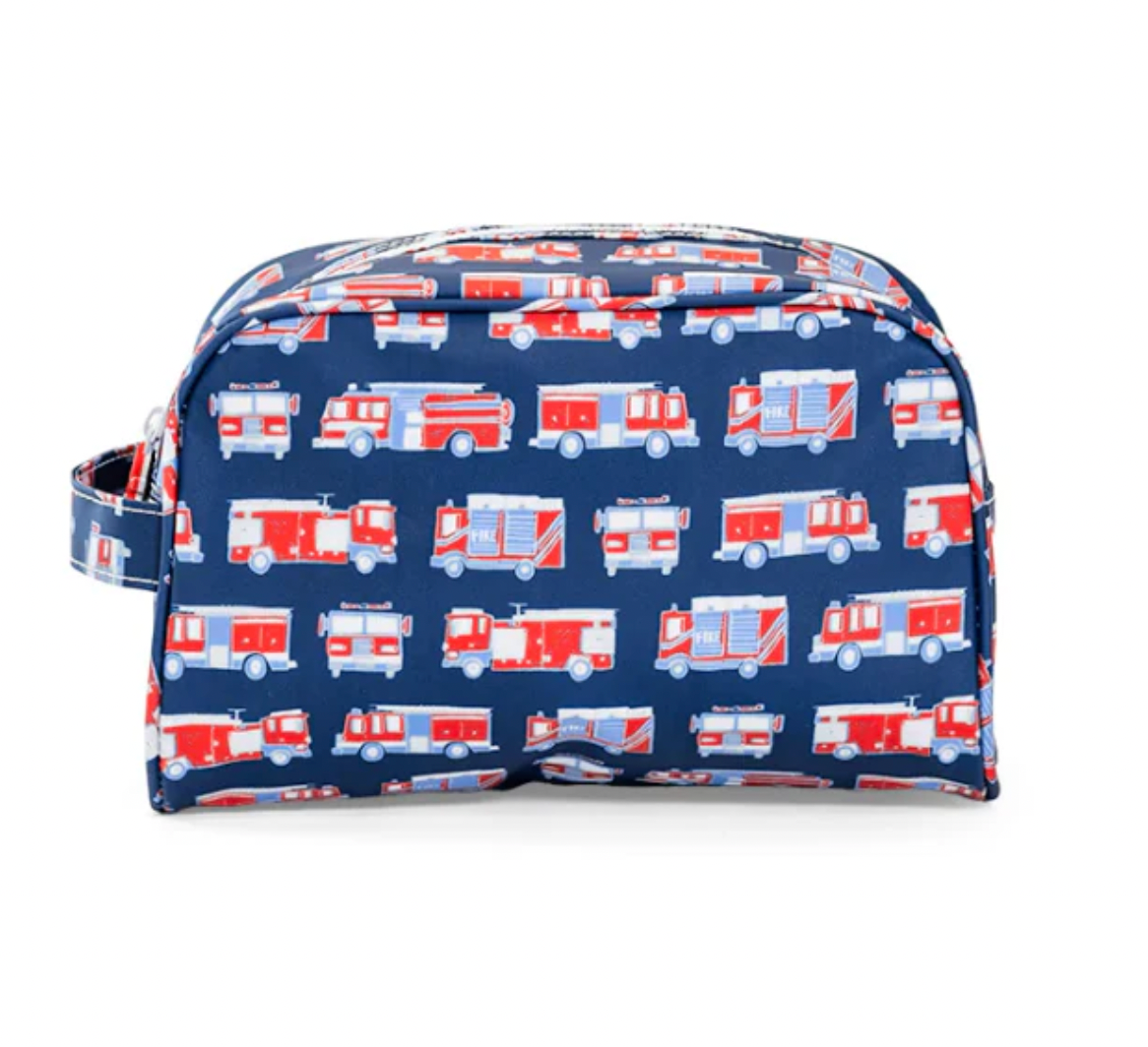 Large Stowaway Toiletry Bag In Fire Engine