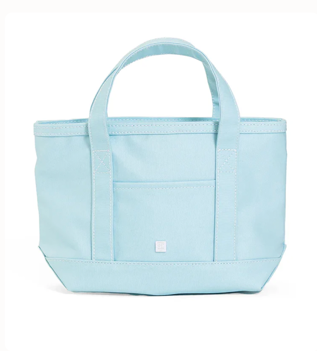 Mini Tote Bag In Lake Blue