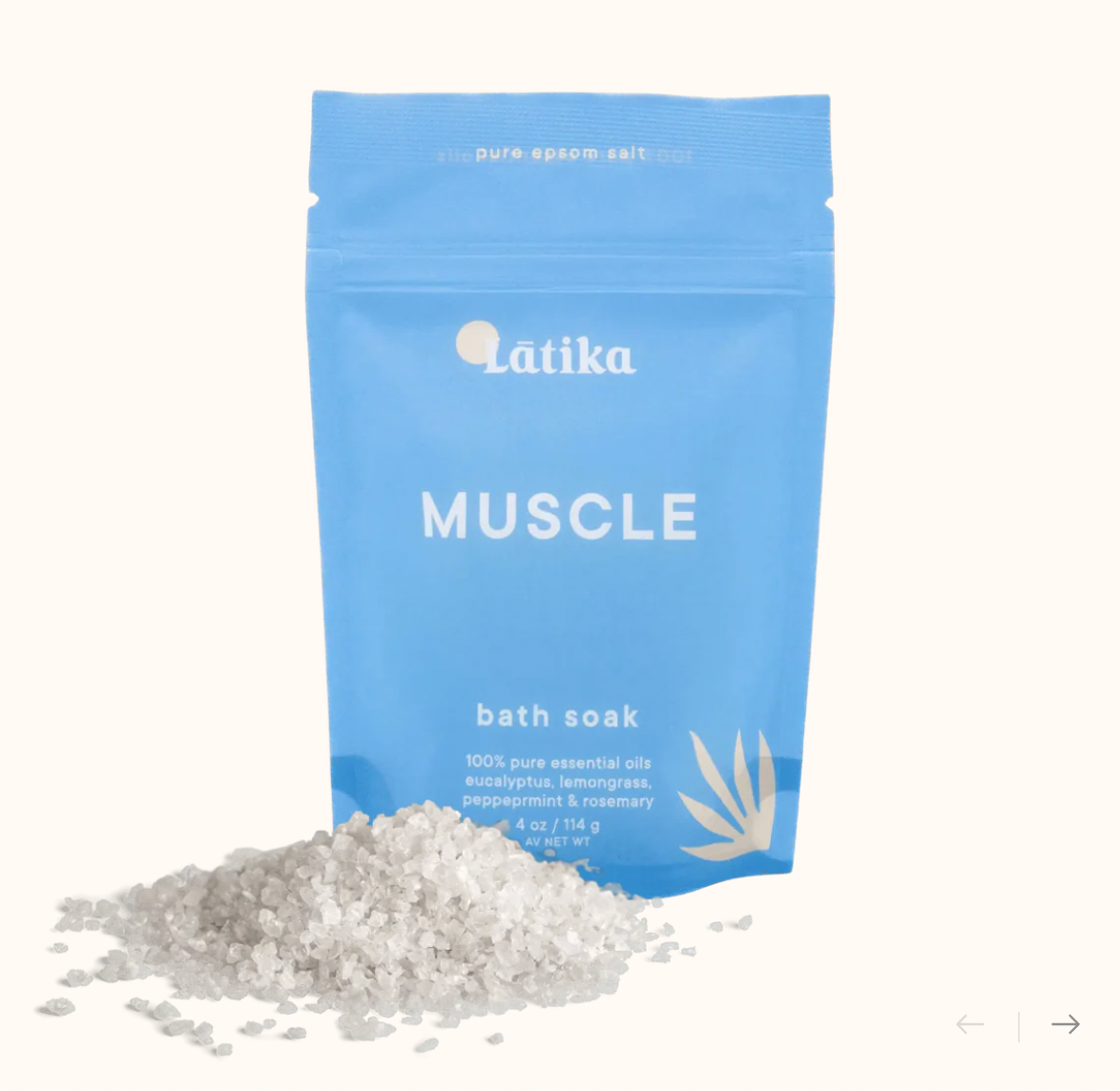 Muscle Epsom Salt Bath Soak