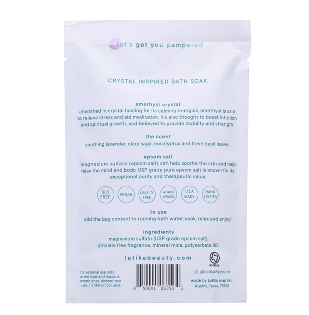Amethyst Bath Soak