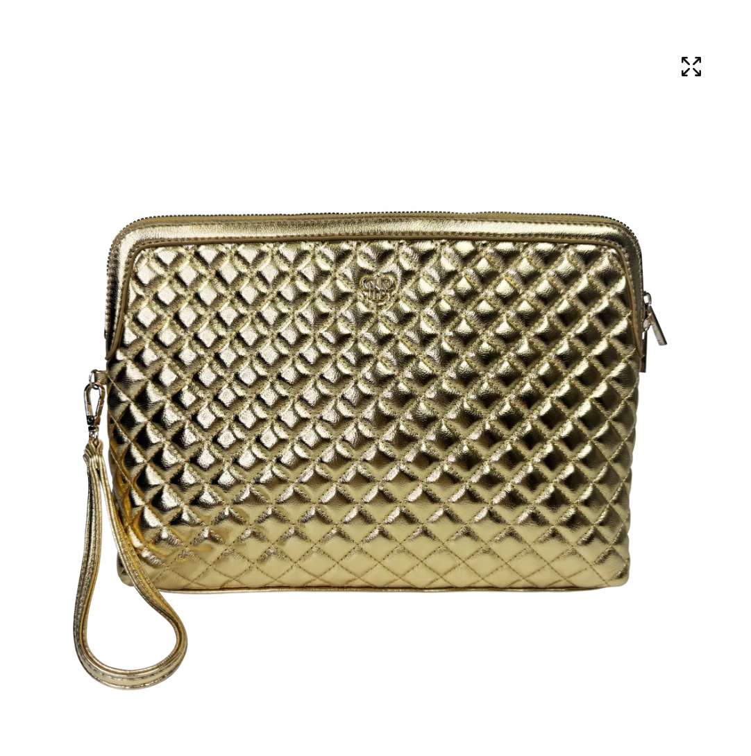 Litt Makeup Case In 24 Karat