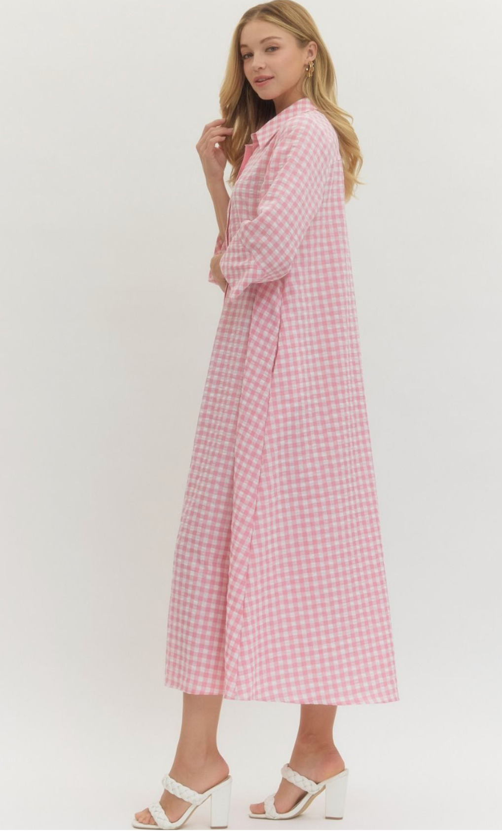 Garden Picnic Dress In Lemon