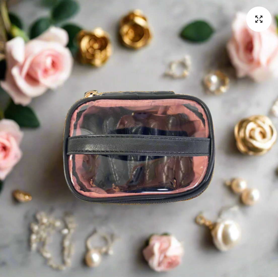Getaway Jewelry Bag In Timeless Quilted