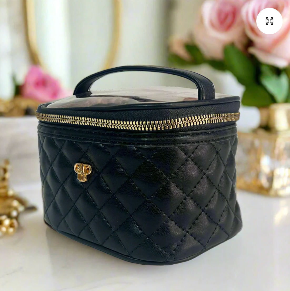 Getaway Jewelry Bag In Timeless Quilted