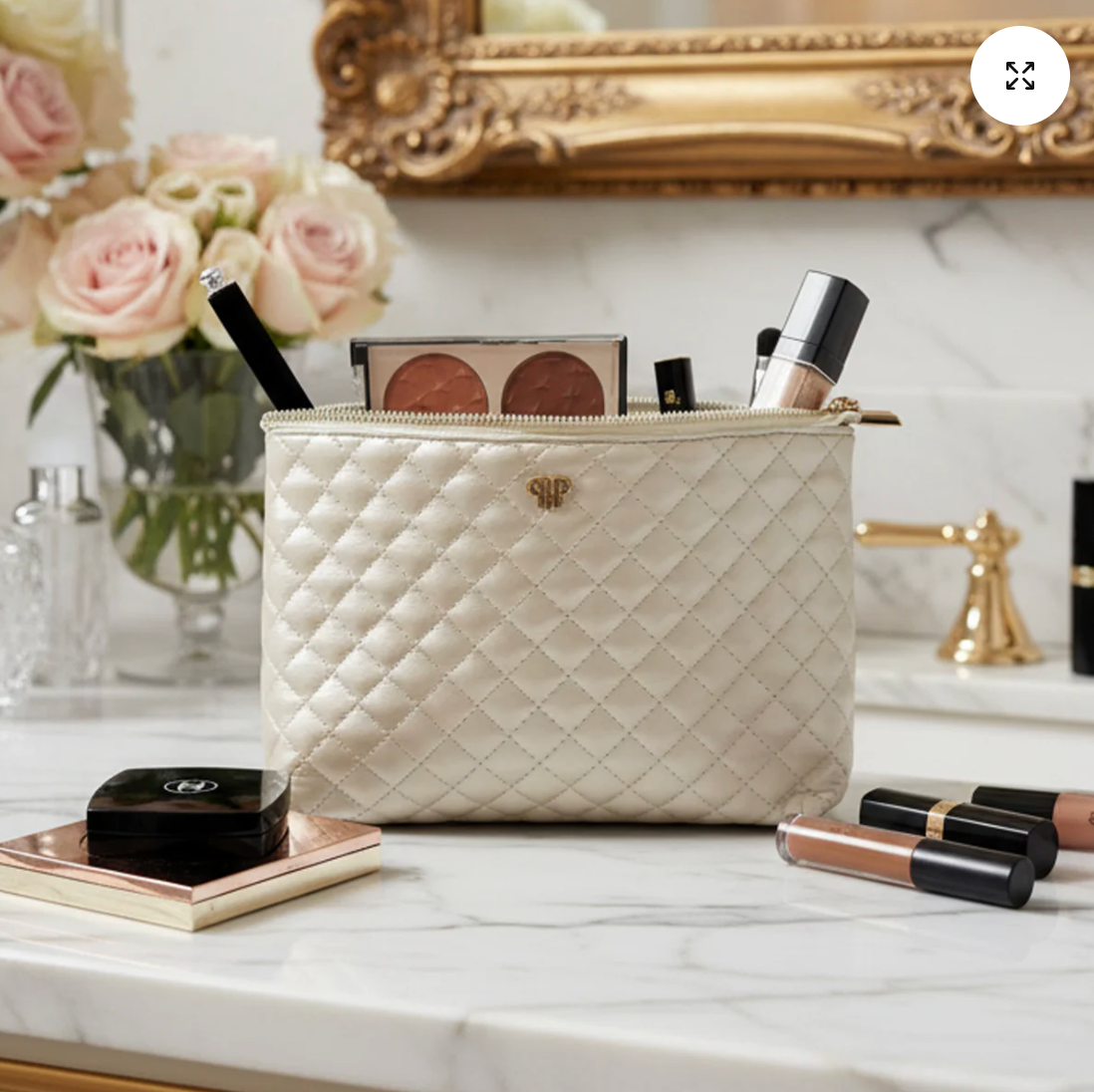 Everyday Sleek In Pearl Quilted