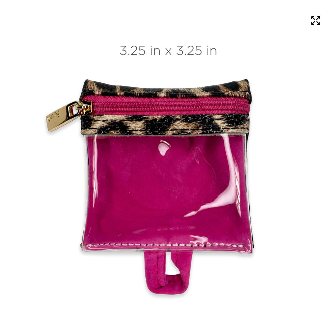 Train Jewelry Case In Fierce Leopard