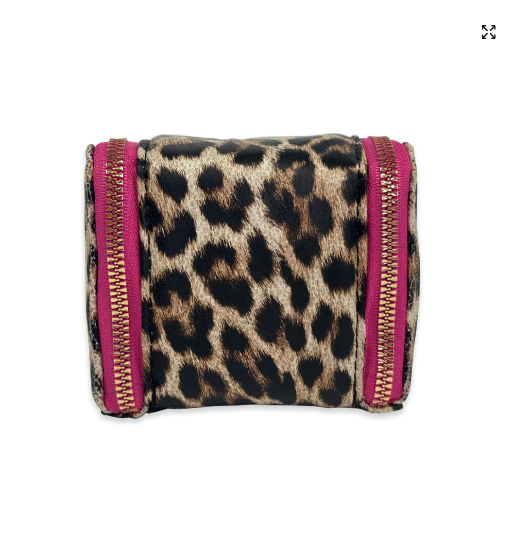 Train Jewelry Case In Fierce Leopard