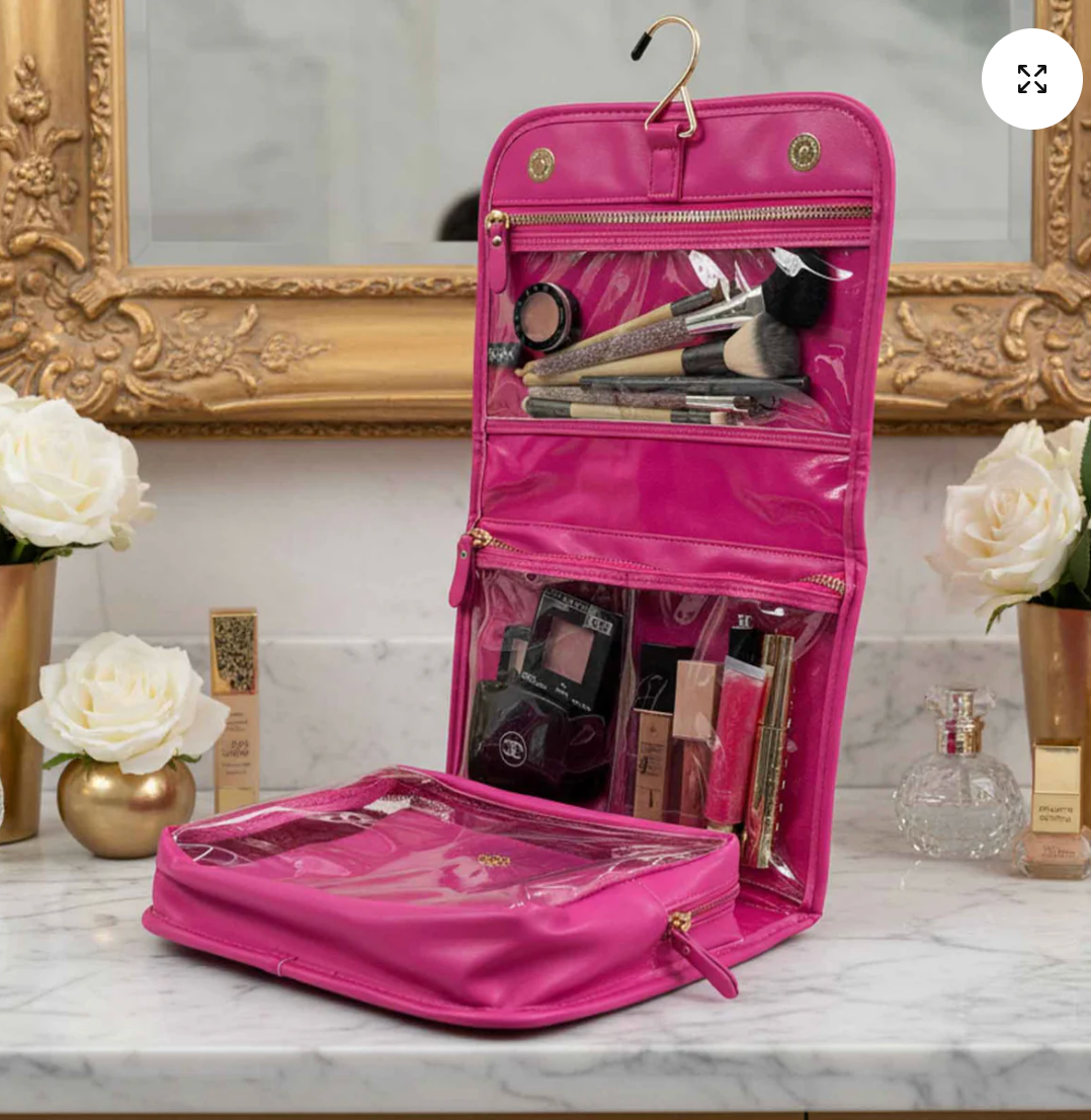 Classic Toiletry Case In Fierce Leopard