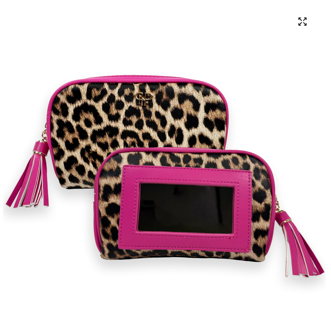 Glam Makeup Case In Fierce Leopard