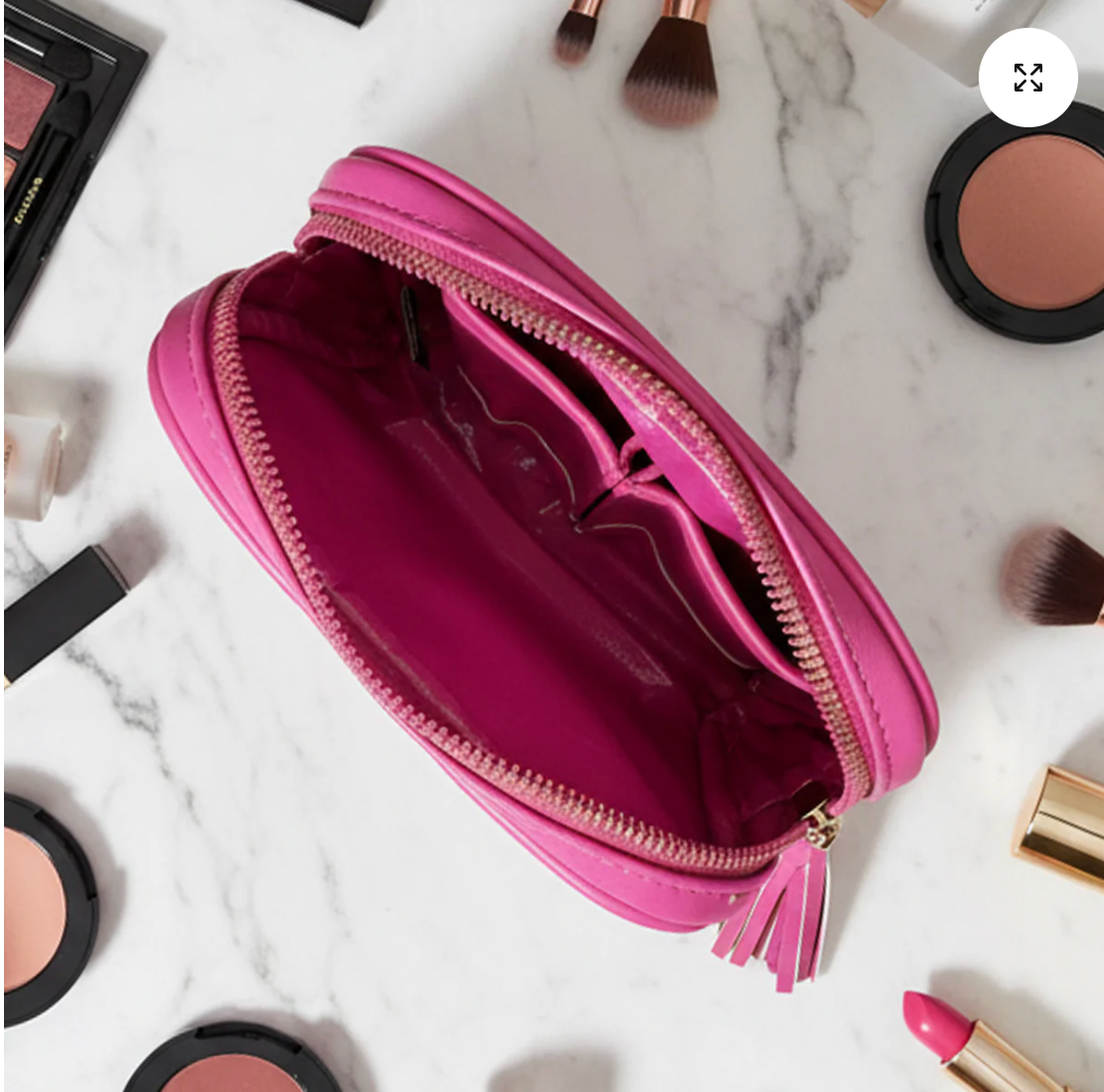 Glam Makeup Case In Fierce Leopard