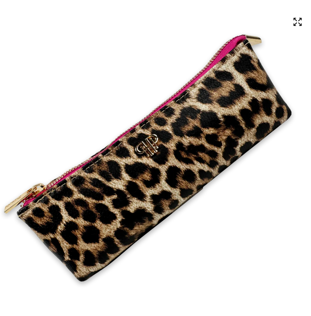 Sleek Stash Go-To-Case In Fierce Leopard