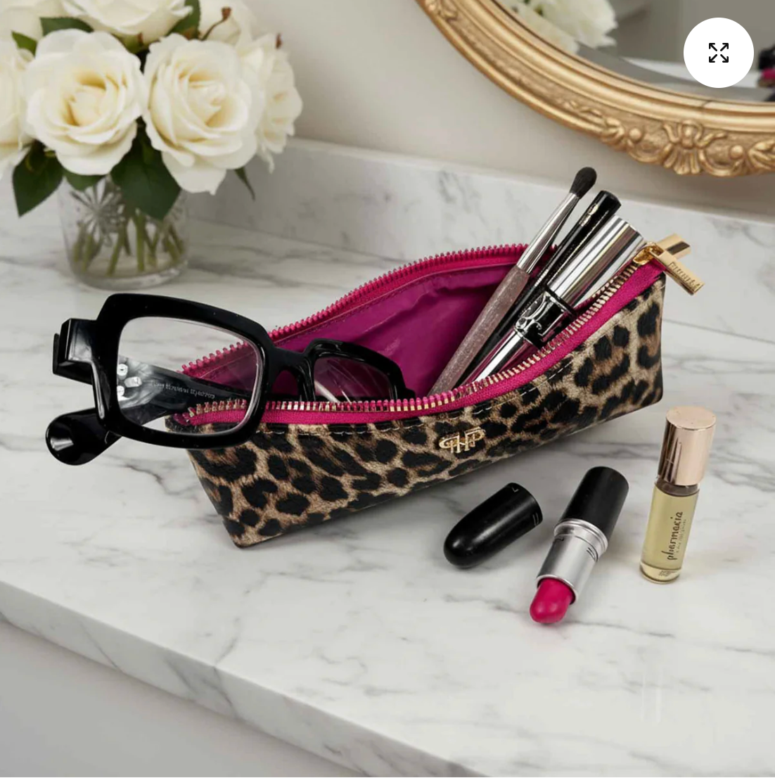 Sleek Stash Go-To-Case In Fierce Leopard