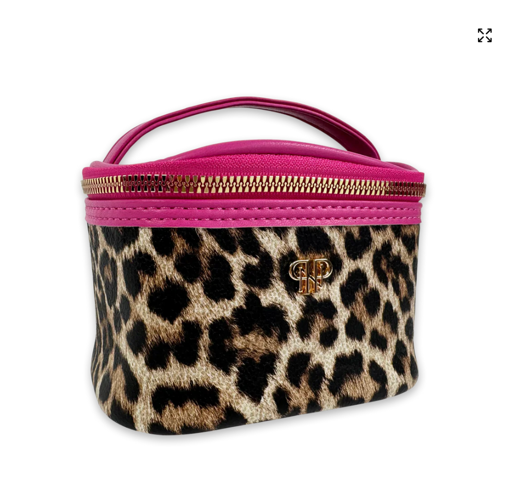 Getaway Jewelry Bag In Fierce Leopard