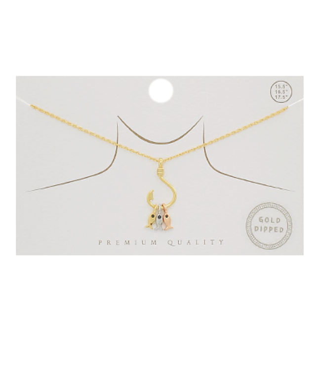 Hooked Dainty Necklace