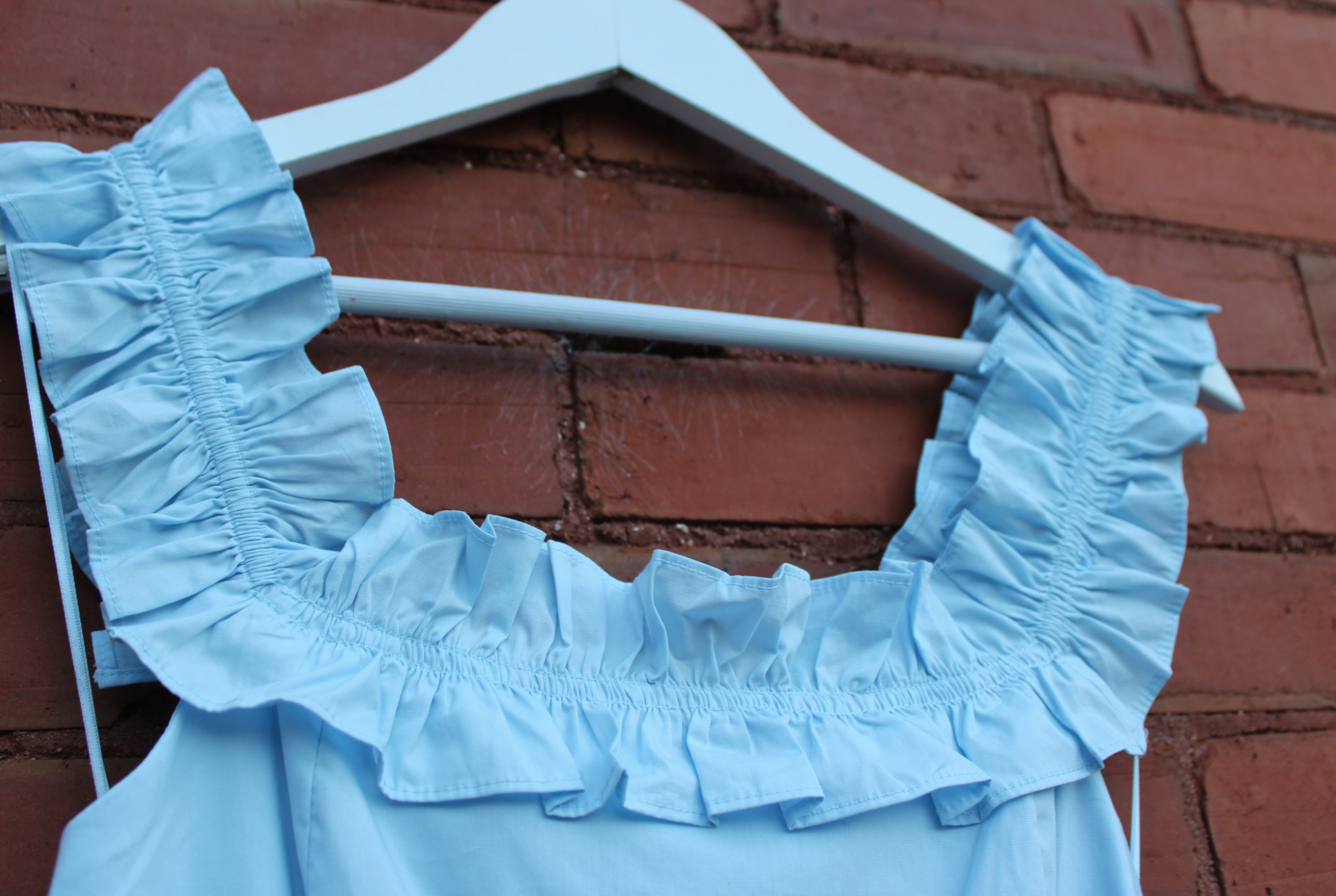 Sweet Simplicity Maxi Dress In Light Blue